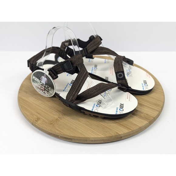 Xero Shoes Z-Trail EV Mens Sandals Multi Brown Minimalist Sport Hiking Size 10 - Picture 2 of 11